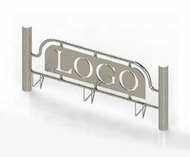 ASF 9002 mild steel cycle rack