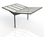 ASF Tour 2 gullwing cycle shelter