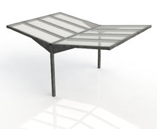 ASF Tour 2 gullwing cycle shelter
