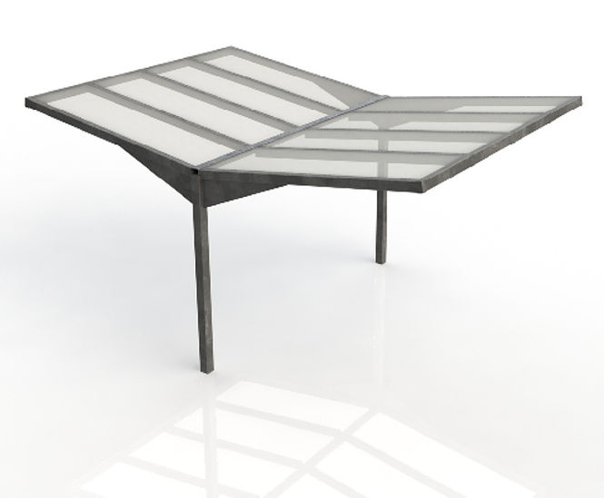 ASF Tour 2 gullwing cycle shelter