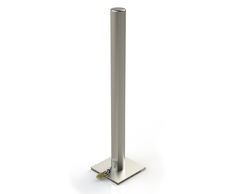 ASF round fold down bollard