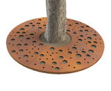 ASF Planet round corten tree grille - on this page