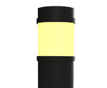 ASF SL2 flat top steel illuminated bollard