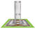 ASF 3002 steel laser-cut tree grille and guard system 0