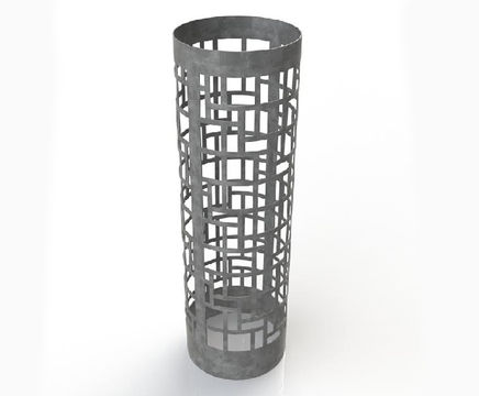 ASF LC02 laser-cut steel tree guard