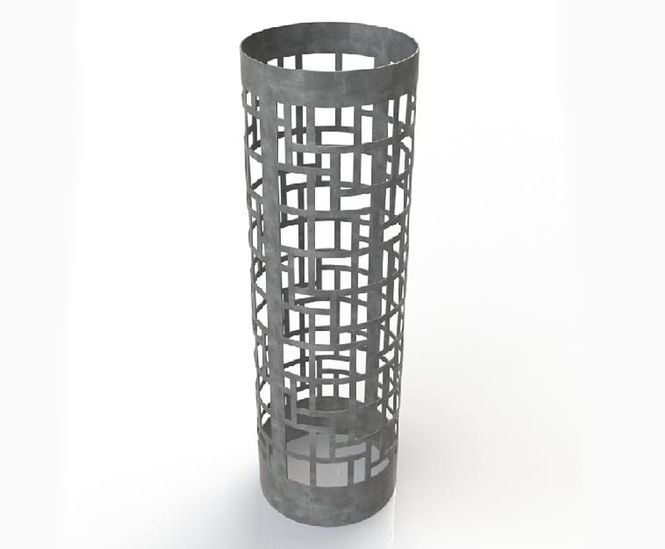 ASF LC02 laser-cut steel tree guard