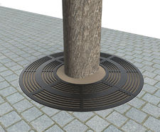 ASF 339 recycled cast iron tree grille