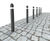 ASF 902RP dome-top recycled plastic bollard 0