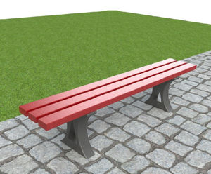 ASF 911RP recycled plastic bench