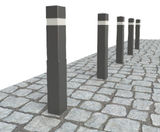 ASF 903 RP square recycled plastic bollards - on this page