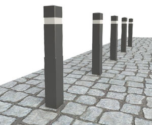 ASF 903 RP square recycled plastic bollards
