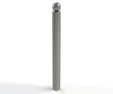 ASF 021 steel ball topped bollard