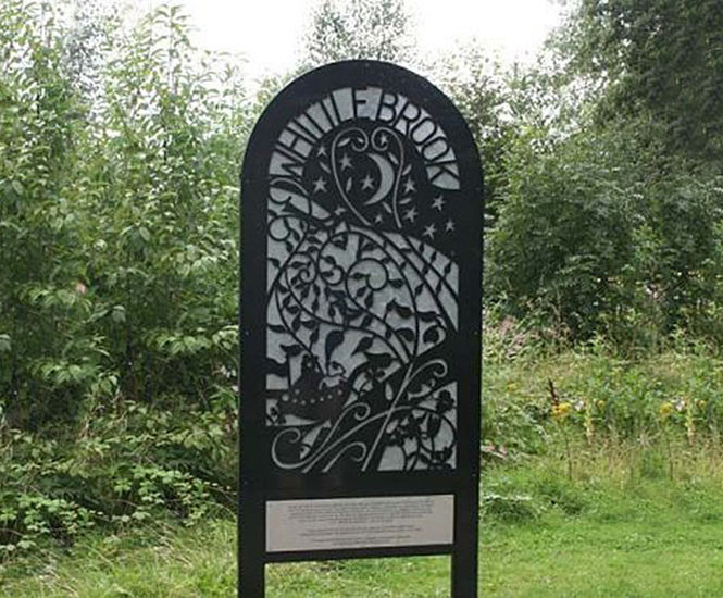 Wind in the Willows themed park furniture