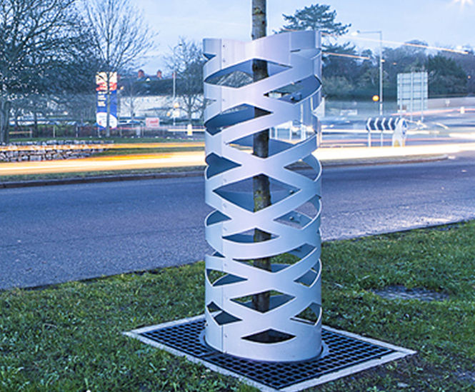ASF LC01 laser-cut steel tree guard