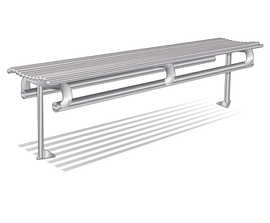ASF 6001 stainless steel bench