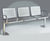ASF 6005 3-gang stainless steel seat 1