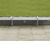 ASF Leeds West End stainless steel bench seat 1