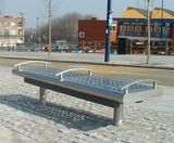 ASF Masshouse stainless steel bench seat - on this page