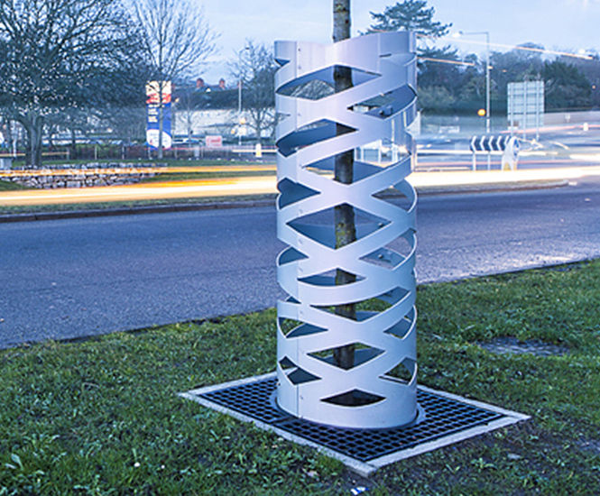 ASF LC01 stainless steel laser-cut tree guard