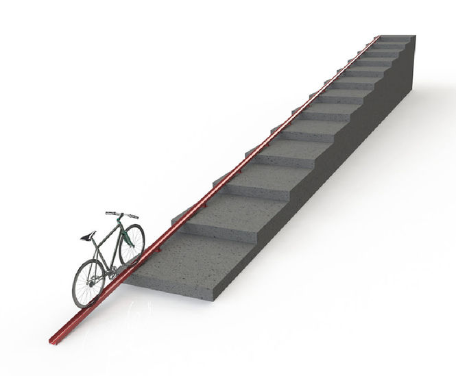 ASF Flow cycle stair ramp