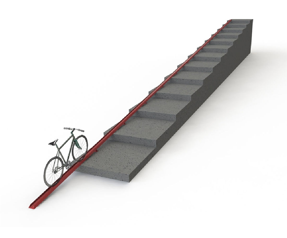 Bike ramp hot sale slope