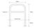 ASF 8007 Cycle Stand with tapping rail 1