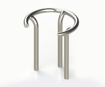 ASF 9600 steel cycle hoop / column protector