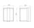 ASF 8013 stainless steel wall-mounted cycle rack 1