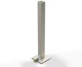 ASF square fold down bollard - on this page
