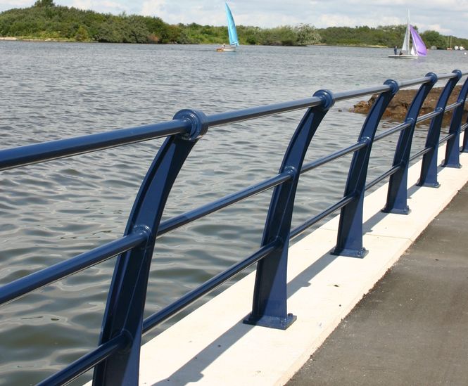 ASF protective post and rail systems