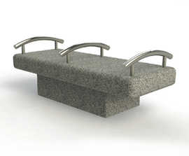 ASF Organic granite bench