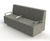 ASF Cubist granite bench seat 0