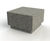 ASF Cubist granite bollard seat 800 0