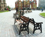 ASF 502 traditional cast iron and timber seat