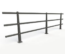 ASF 107 post and rail