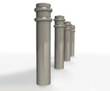 ASF 009 heavy steel bollard - on this page