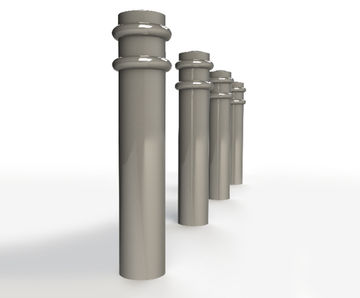 ASF 009 heavy steel bollard