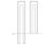 ASF 022 rectangular section steel bollard 1