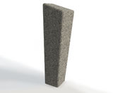 ASF Modernist granite bollard - on this page