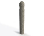ASF Organic granite dome-topped bollard