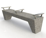 ASF Modernist granite bench - on this page