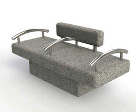 ASF Organic Granite Bench Seat