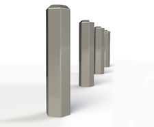 ASF 007 hexagonal steel bollard