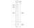 ASF 003-100 square steel bollard 1