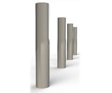 ASF 006-101 steel bollard