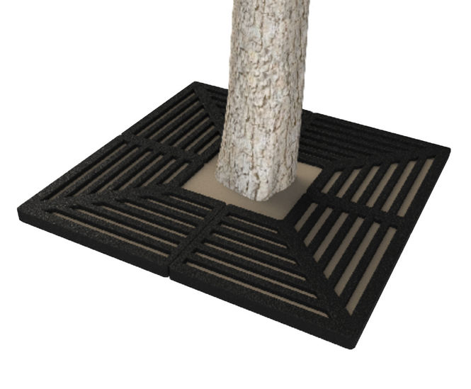 ASF 301 recycled cast iron tree grille