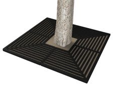 ASF 302 recycled cast iron tree grille