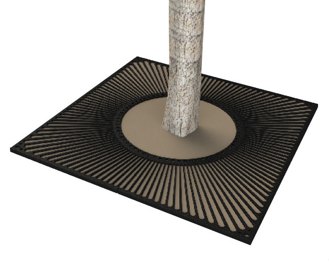 ASF 311 recycled cast iron tree grille