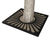 ASF 315 square recycled cast iron tree grille 0