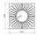 ASF 315 square recycled cast iron tree grille 1